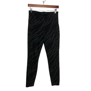 Lysse Signature Leggings Wild Stripe Women’s Medium Zebra Print Black Gray - Picture 1 of 4