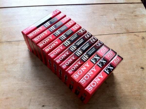 Lot of 12 Sony Type I 60 and 90 Minutes New Audio Cassettes - Photo 1/1