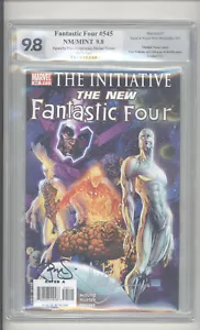 "FANTÁSTICOS CUATRO #545 PGX 9.8 SE ""FIRMADO POR MICHAEL TURNER Y PETER STEIGERWALD" - Imagen 1 de 1