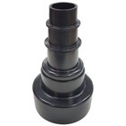 4 Piece Stepped Dust Extraction Hose Reducer Adaptor 100mm to 35mm (4″ to 1.5″)