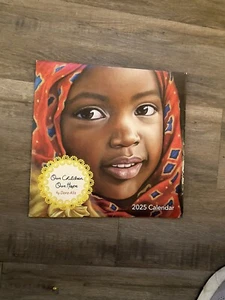 2025 African American Monthly Wall Calendar Shades of Color Our Children Our ... - Picture 1 of 2