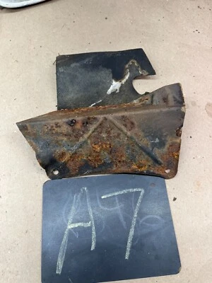 1964 65 66 68 67 CHEVY CHEVELLE MALIBU IMPALA POWERGLIDE SPLASH SHIELD USED OEM - Image 1 of 4