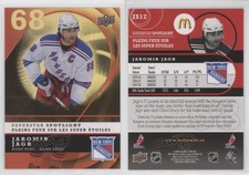 2008-09 Upper Deck McDonald's Restaurant Superstar Spotlight Jaromir Jagr #IS12