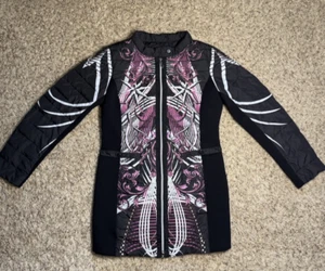 Snowimage Junior Long Full Zip Jacket Black Size 14A/164 - Picture 1 of 21