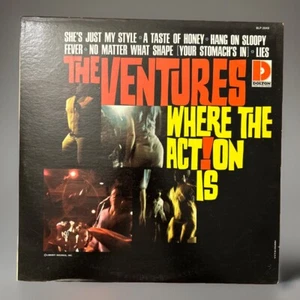 The Ventures / Where The Action Is Vinyl Record LP 1966 1st Issue Mono - Picture 1 of 9