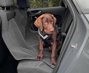 Car Seat Cover Dog Seat Cover Rear Hammock fit VW, Ford,Vauxhall,Citroen,Renault - Picture 1 of 5