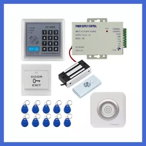 EM4100 125Khz RFID Teclado Maglock timbre pwr Kit Controlador de Acceso Independiente - Imagen 1 de 15