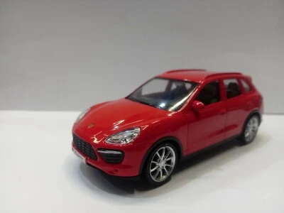 4012 PORSCHE CAYENNE TURBO  MODELLINO DAL NEGRO  METALLO RMZ CITY SCALA 1:43  - Immagine 1 di 2