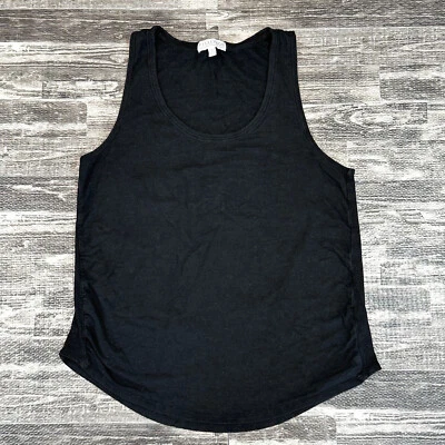 PJ Salvage Womens sz Med Black Jersey Knit Lounge Pajama Tank Top - Image 1 of 4