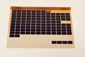 OEM HONDA PARTS CATALOG XL600R '83 '84 '85 '86 '87 14MG2DEJ DECEMBER 1986 - Picture 1 of 1