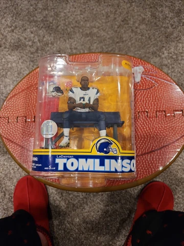 McFARLANE NFL SAN DIEGO CHARGERS LADAINIAN TOMLINSON VARIANT SERIES 16 FIGURE Cover