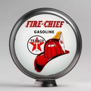 Texaco Fire Chief Gas Pump Globe 13.5" in Unpainted Steel Body (G195) - Picture 1 of 1