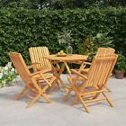 Tidyard 5 Piece Garden Dining Set  Setting Table And Chairs, Patio I2b2