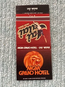 Matchbook Cover:  MGM Grand Hotel & Casino - Las Vegas, NV - 30 Strike - Picture 1 of 3