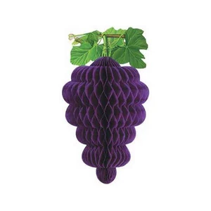 Beistle - 55414 - Tissue Grape Cluster- Pack of 12 - Picture 1 of 1