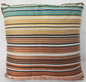 MISSONI HOME CUSHION SILK BLEND 12x12" FEATHER NOMITE + ASSOPIUMA CLAREMONT T42 - Picture 1 of 8