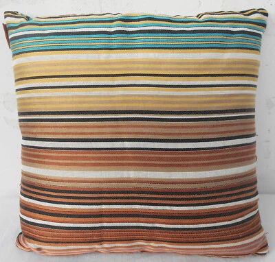 MISSONI HOME CUSHION SILK BLEND 12x12" FEATHER NOMITE + ASSOPIUMA CLAREMONT T42 - Image 1 of 4