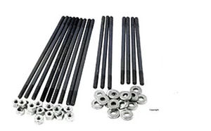 VW Volkswagen Case Studs 8mm Set Chromoly Fits all VW Type 1 Bug, Ghia, Bus - Foto 1 di 1