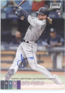 2020 Stadium Club JAKE FRALEY Autograph - Bild 1 von 2