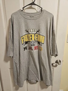 NWT 2023 Ncaa Hockey Frozen Four Championship T-Shirt Mens Size 3XL - Picture 1 of 3