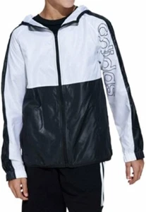 adidas Big Boys Colorblocked Hooded Windbreaker - Picture 1 of 1