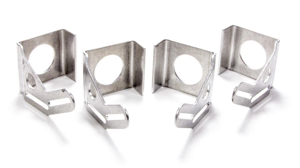 (4-Pack) Be-Cool 72031 Fan Mounting Brackets Bolt-On Upper and Lower Aluminum - Image 1 of 1