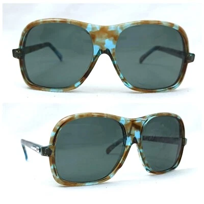 Редкий силуэт хип-хоп солнцезащитные очки винтажный сделано в Австрии 70-х новый из старых запасов - Изображение 1 из 4