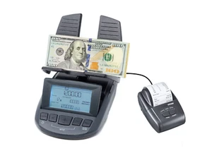 Escala de conteo de dinero Ratiotec RS 2200 con impresora de informes RTP 300 - Imagen 1 de 7