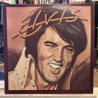 [ROCK/POP]~EXC LP~ELVIS PRESLEY~Welcome To My World~[1977~RCA~Issue]~UK Import~ - Image 1 of 4