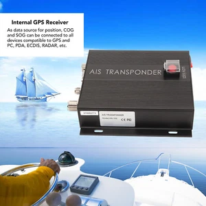 AIS Transceiver Metal AIS Transponder With Two Channels Kit For Marine - Zdjęcie 1 z 21
