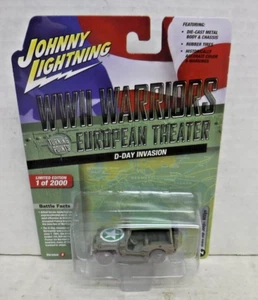 MB Jeep Willys Johnny Lightning Warriors Día D Diecast 010325AST - Imagen 1 de 2