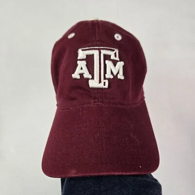 Texas Aggies Men Hat OS Red Strapback Adidas A&M Embroidered - Image 1 of 4