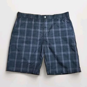 Pantaloncini Ben Hogan Performance Golf Collezione Nero Plaid 38" X 10" Poliestere - Foto 1 di 5