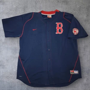 Nike Team Boston Red Sox David Ortiz Jersey Blue Mens 2XL XXL Big Papi - Picture 1 of 11