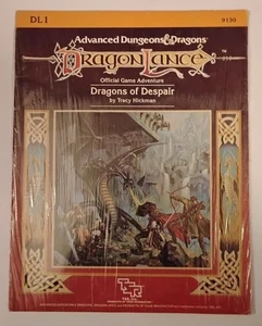 AD&D Dragonlance Modul DRAGONS OF DESPAIR 1984 DL1 TSR #9130 Sealed NEU! - Bild 1 von 2