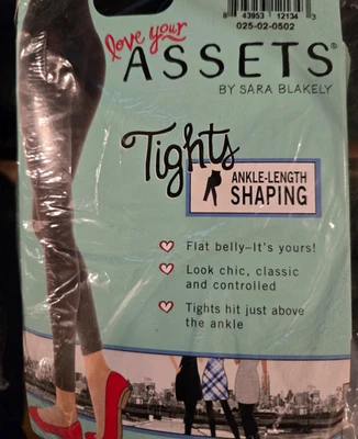 Spanx Love your Assets Ankle Length Black Shaping Tights Size 5 849B - Image 1 of 3