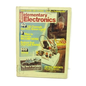 Hardcover Ed. Elementary Electronics Magazine Nov-Dec 1976 ~ Video Games Coming! - Bild 1 von 4