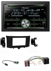 Pioneer Bluetooth MP3 DAB 2DIN USB CD Autoradio für Smart ForTwo 10-15 ISO Profi - Bild 1 von 7