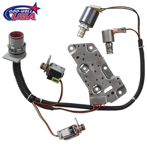 1x Transmission Solenoid Kit w/Harness for 1991-2003 Chevrolet GM 4L80E US - Picture 1 of 11