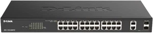 D-Link DGS-1100-24V2/E Gigabit Smart Switch 24 porty 10/100/1000 Mb/s czarny - Zdjęcie 1 z 3