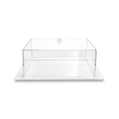 Iplex - Bon Ton Tortiera quadrata in plexiglass trasparente dim. 36x36x13,5cm, m - Immagine 1 di 2