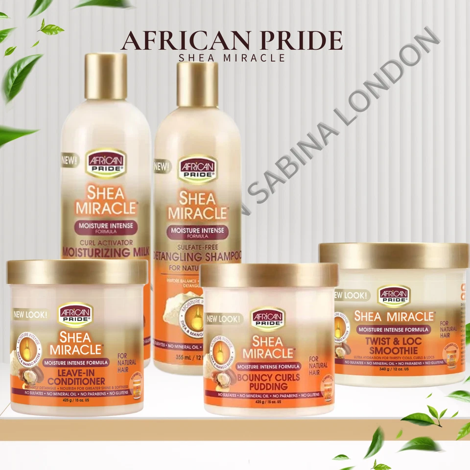 African Pride Shea Miracle Moisture Intense Hair Care Set