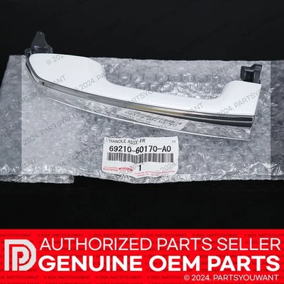 GENUINE Lexus 2010-2023 GX460 OEM Rear Door Outside Handle 69210-60170-A0 NEW - Image 1 of 4