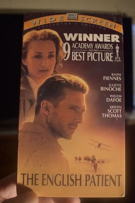 The English Patient (VHS, 1997 Widescreen Version) Ralph Finnes Willem Dafoe NEW - Image 1 of 3