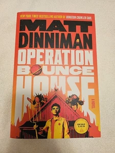 Penguin Random House NYCC 2025 Operation Bounce House Matt Dinniman Signed ARC - Imagen 1 de 19