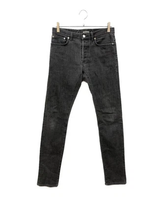 Jeans skinny bainha oblíqua Dior/ (Dior) cinza tamanho: tamanho 29 - Imagem 1 de 4