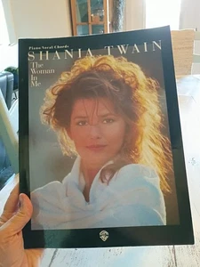 Libro de partituras de piano Shania Twain The Woman In Me acordes vocales de colección 1995 - Imagen 1 de 8