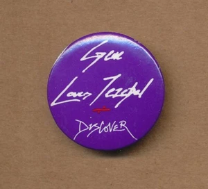 Gene Loves Jezabel - Descubre RARO botón promocional vintage '86 - Imagen 1 de 2