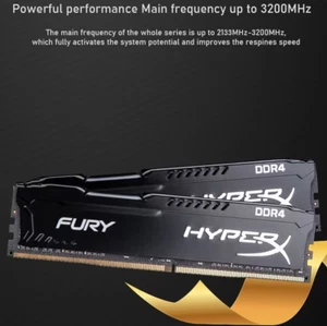 HyperX FURY DDR4 3200 MHz 32GB kit (2p X 16GB) PC4-25600 Desktop RAM Memory DIMM - Picture 1 of 6