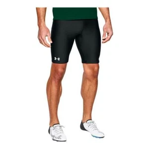 Under Armour HeatGear Adult Men's Compression Shorts Black 1287840 NEW - Picture 1 of 1